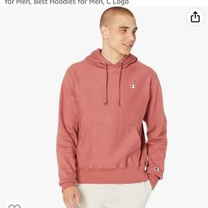 Men’s Champion Large Reverse Weave Hooded Sweatshirt!